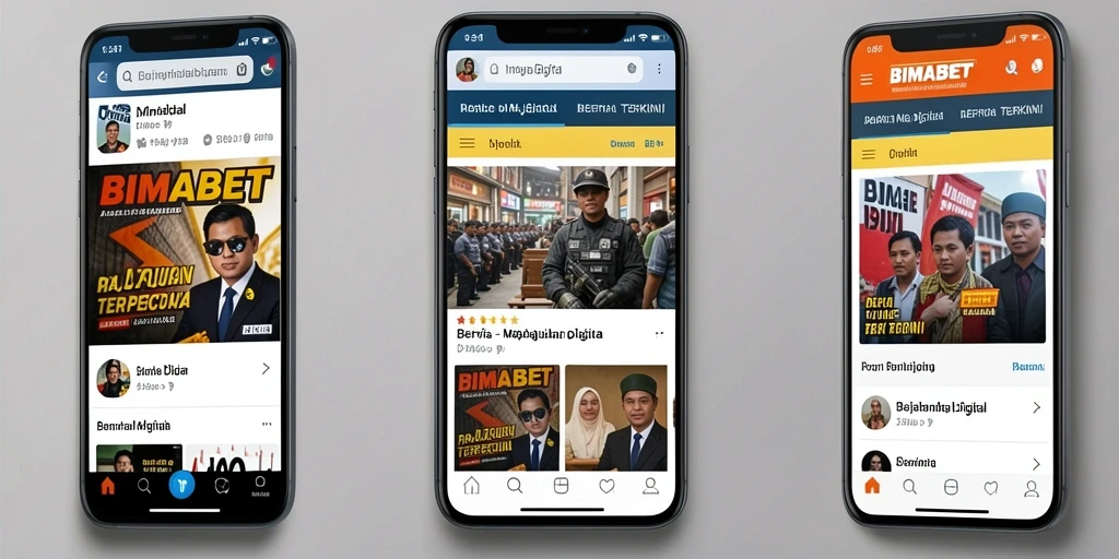 Tampilan utama BIMABET dengan konten berita terbaru.