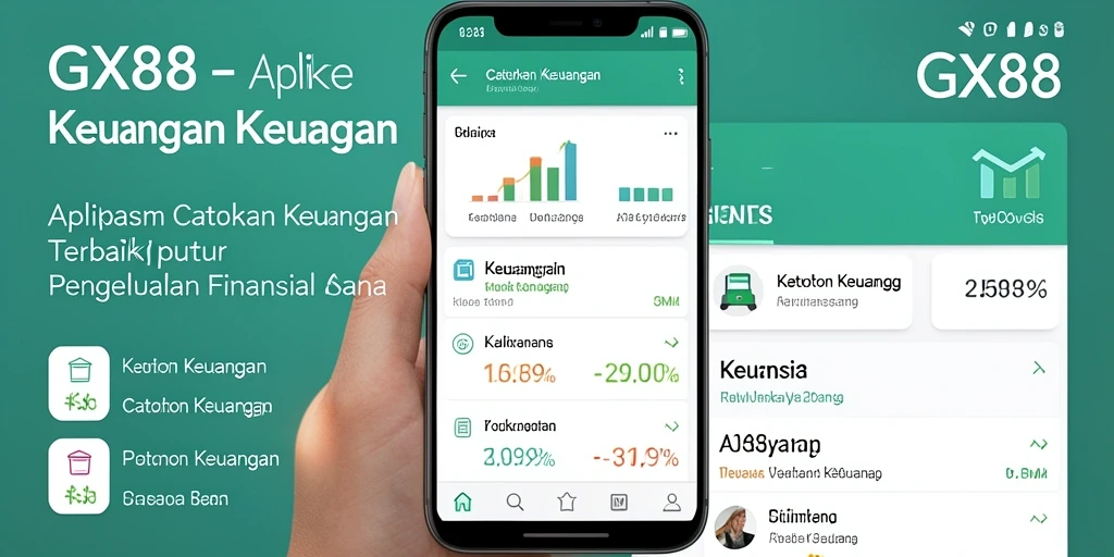 Tampilan antarmuka pengguna GX88 yang intuitif dan modern.
