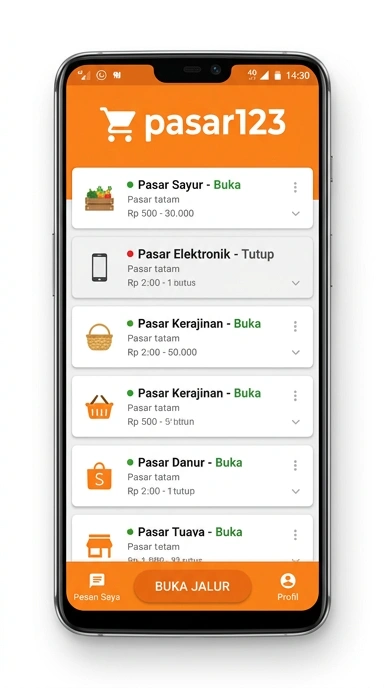 Link Alternatif Pasar123 untuk Pengguna Android